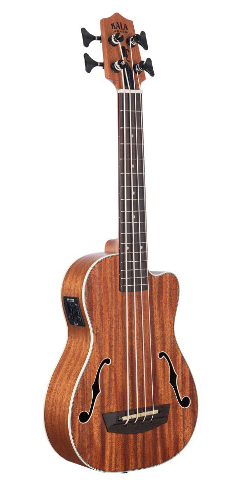 Kala Journeyman Acoustic-Electric U•BASS with F-Holes