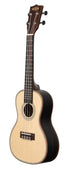 REPAIRED Kala Solid Spruce Top Striped Ebony Concert Ukulele