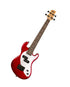 Kala Solid Body 4-String Candy Apple Red Fretted U-BASS