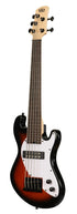 Kala Solid Body 5-String Sunburst Fretless U•BASS