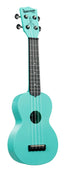 Kala Waterman Soprano Ukulele Glow- in-the Dark Aqua Mist