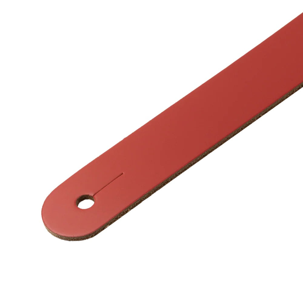 Levy's Leathers Amped Leather Series Guitar Strap - Red/White - M26PD-RED-WHT