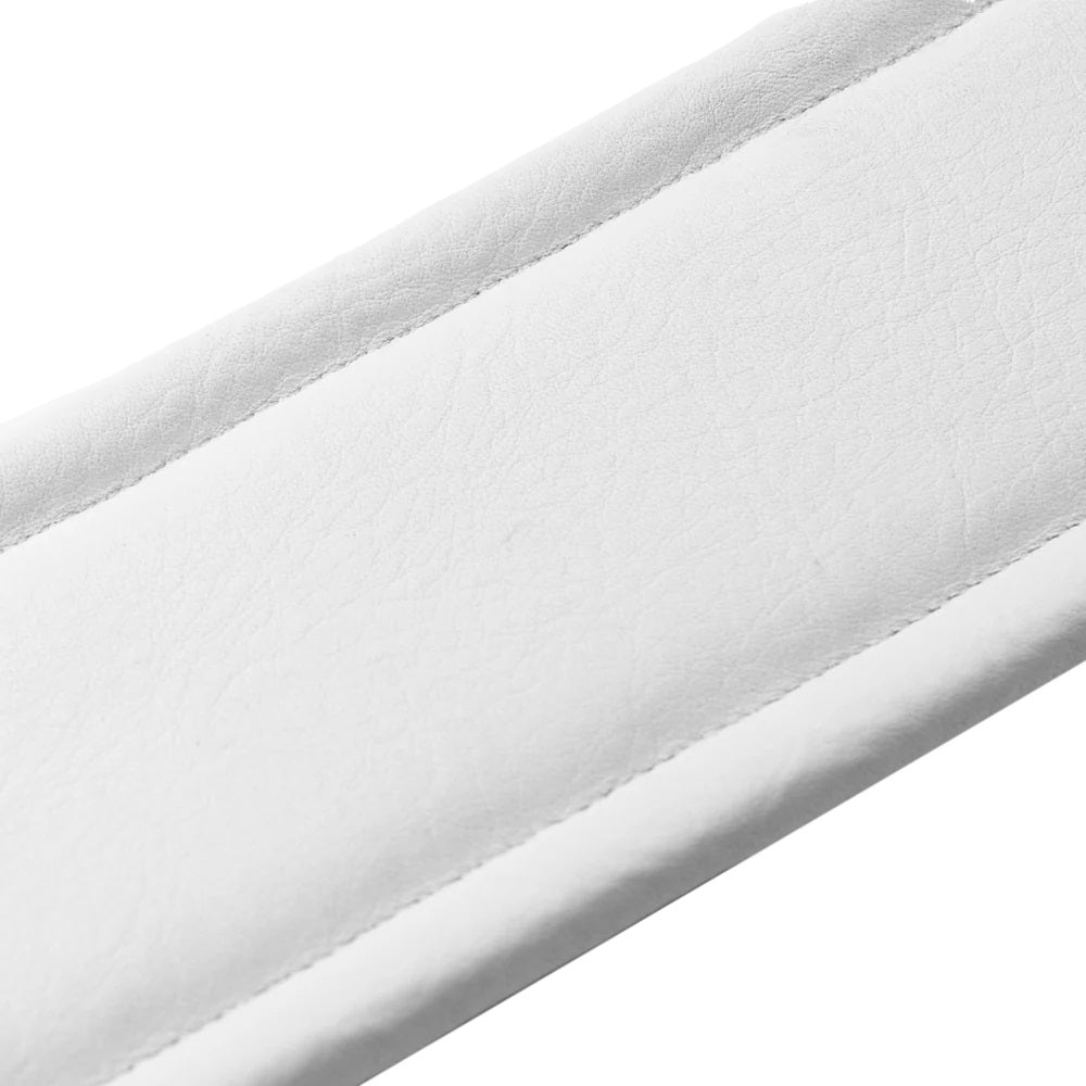 Levy's Leathers Amped Leather Series Guitar Strap - Red/White - M26PD-RED-WHT