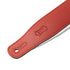 Levy's Leathers Amped Leather Series Guitar Strap - Red/White - M26PD-RED-WHT
