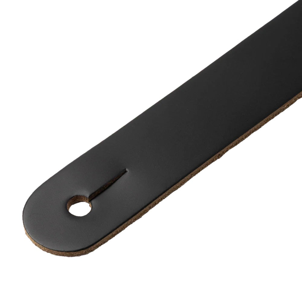 Levy's Leathers Amped Leather Series Guitar Strap -Black/Tan - M26SPD-BLK-TAN