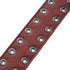 Levy's Leathers Rebel Series Guitar Strap M80RBEY-BRG Oxblood Eyelet