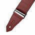 Levy's Leathers Rebel Series Guitar Strap M80RBEY-BRG Oxblood Eyelet