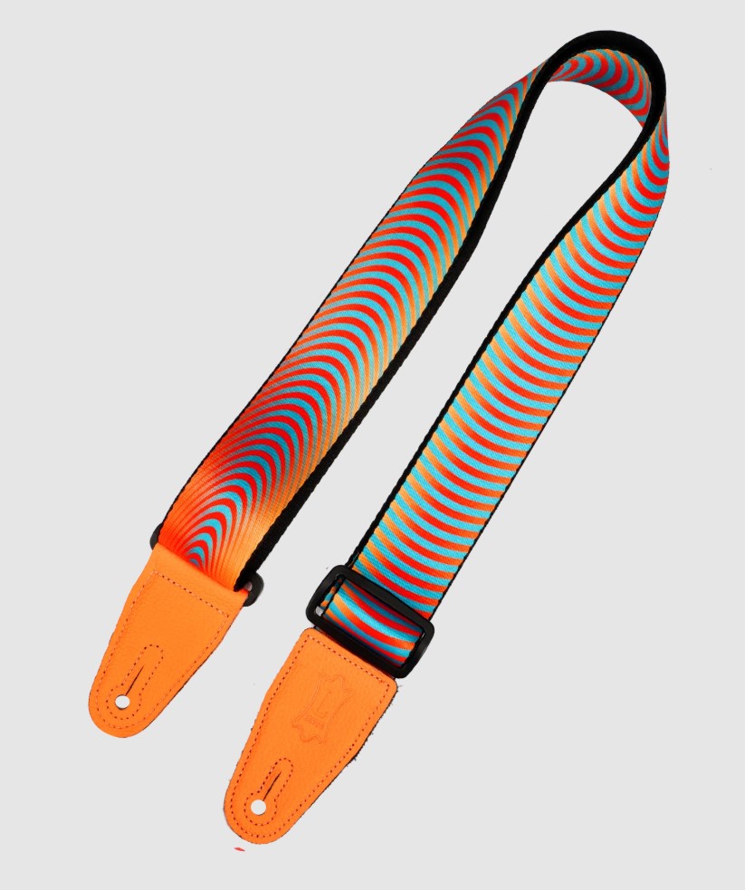 Levy's Leathers Optical Illusion Series Guitar Strap MP2OI-003 - Sonic Boom