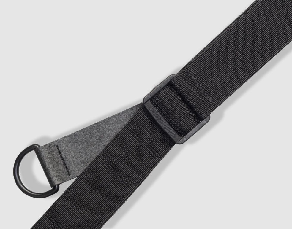 Levy's Leathers Right Height Series Guitar Strap - MRHSS-BLK
