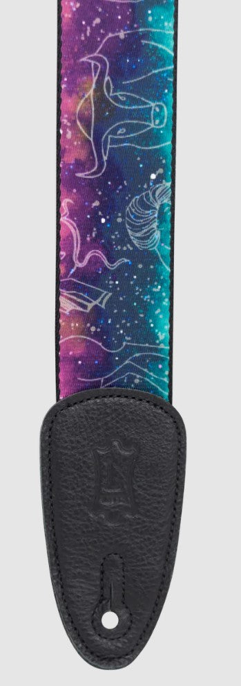 Levy's Leathers 2″ Cosmic Poly Print Guitar Strap - MP8Z-001