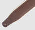 Levy's Leathers Amped Leather Series 3" Padded Leather Guitar Strap - Brown - M26PD-BRN-CRM