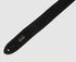 Levy's Leathers Classics Series 2" Suede Guitar Strap Black - MS12-BLK