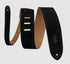 Levy's Leathers Classics Series 2" Suede Guitar Strap Black - MS12-BLK