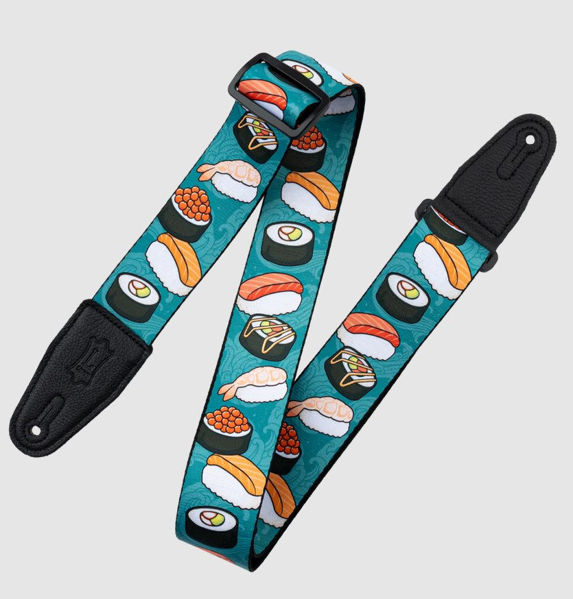 Levy's Leathers Tasty Grooves Series Guitar Strap MP2TG-001 - Sushi