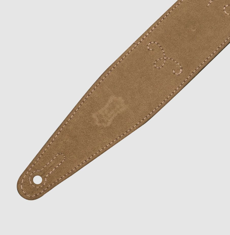 Levy's Leathers MG317IB-003 In Bloom Series Guitar Strap - Brown