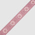 Levy's Leathers MG317IB-004 In Bloom Series Guitar Strap - Pink