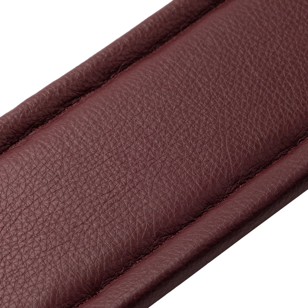 Levy's Leathers Amped Leather Series Guitar Strap - Burgundy - M26PD-BRG-BRG