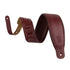 Levy's Leathers Amped Leather Series Guitar Strap - Burgundy - M26PD-BRG-BRG