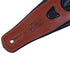 Levy's Leathers Rebel Series Guitar Strap M80GRPDX-BRG Oxblood