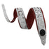 Levy's Leathers Rebel Series Guitar Strap M80GRPDX-WHT