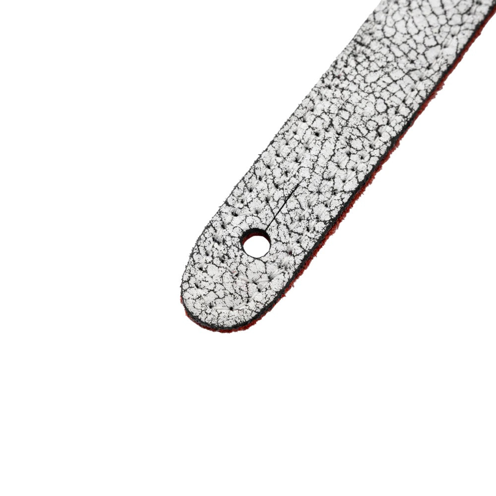 Levy's Leathers Rebel Series Guitar Strap M80GRPDX-WHT