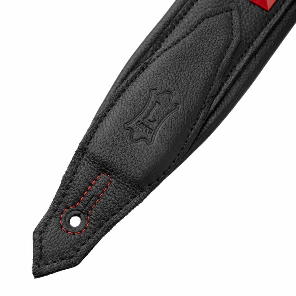 Levy's Leathers Rebel Series Guitar Strap M81GRPDX-BLK