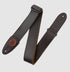 Levy's Leathers  MSS7G-DBR Suede-Leather Guitar Strap - Dark Brown