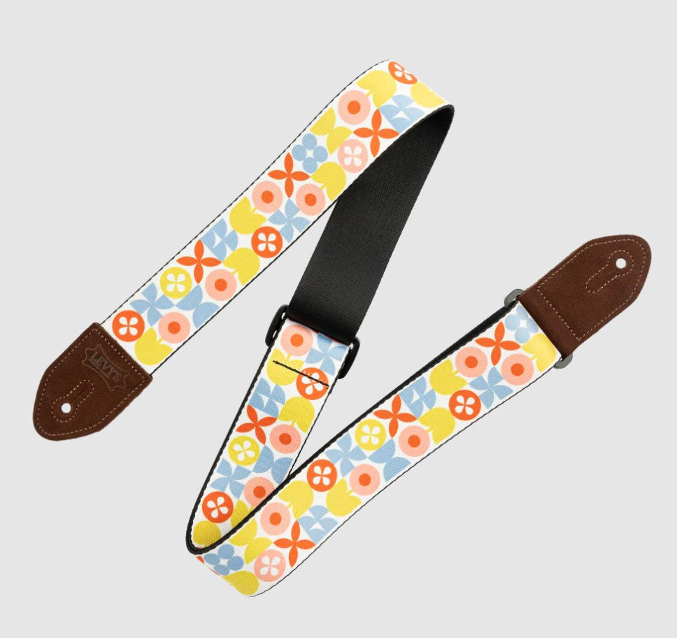 Levy's Leathers Mid Century Modern Series MP2MCM-002 -  Retro Flower