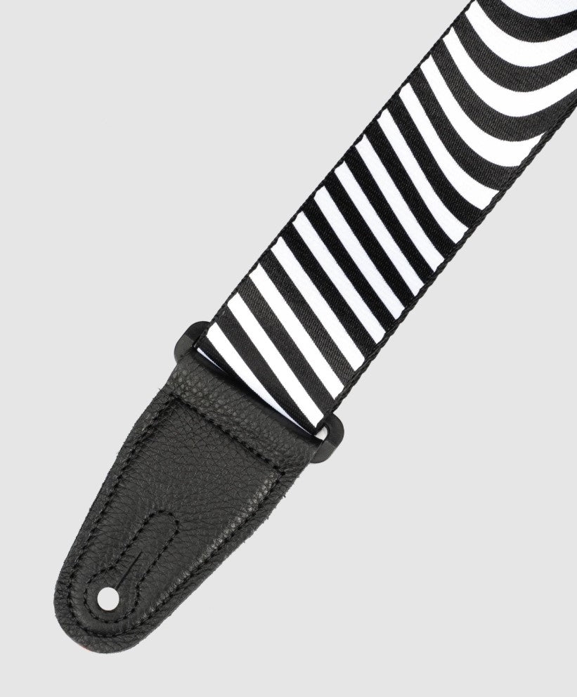 Levy's Leathers Optical Illusion Series Guitar Strap MP2OI-001 - Worm Hole