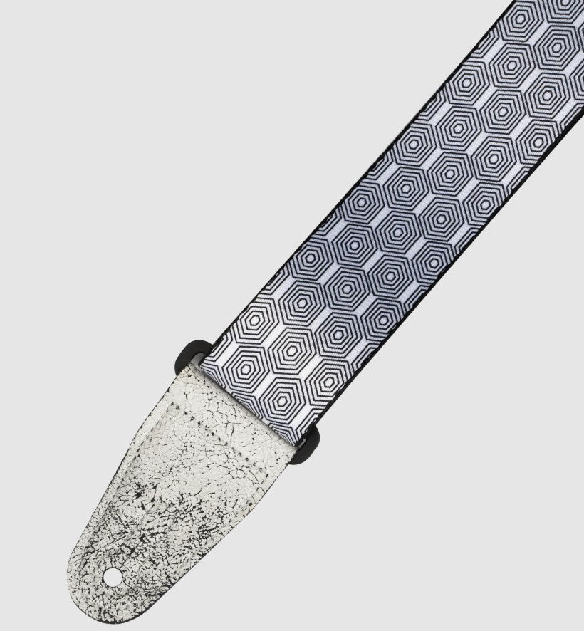 Levy's Leathers Optical Illusion Series Guitar Strap MP2OI-002 - Robot