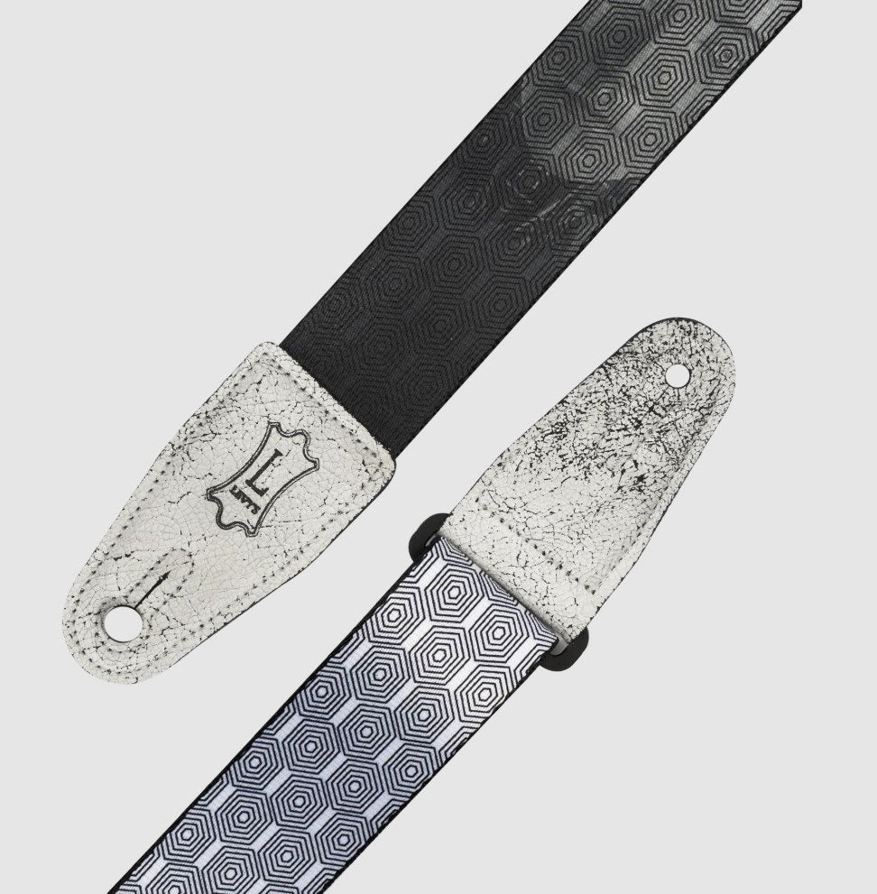 Levy's Leathers Optical Illusion Series Guitar Strap MP2OI-002 - Robot