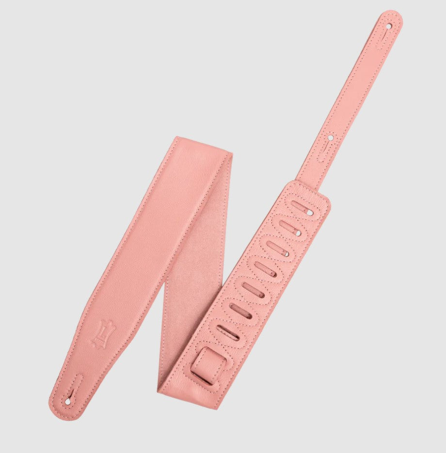 Levy's Leathers Pastel Leather Series Strap - Salmon - M26GFP-SLM