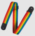 Levy's Leathers Poly Series 2" Rainbow Polypropylene Guitar Strap -  M8POLY-RNB