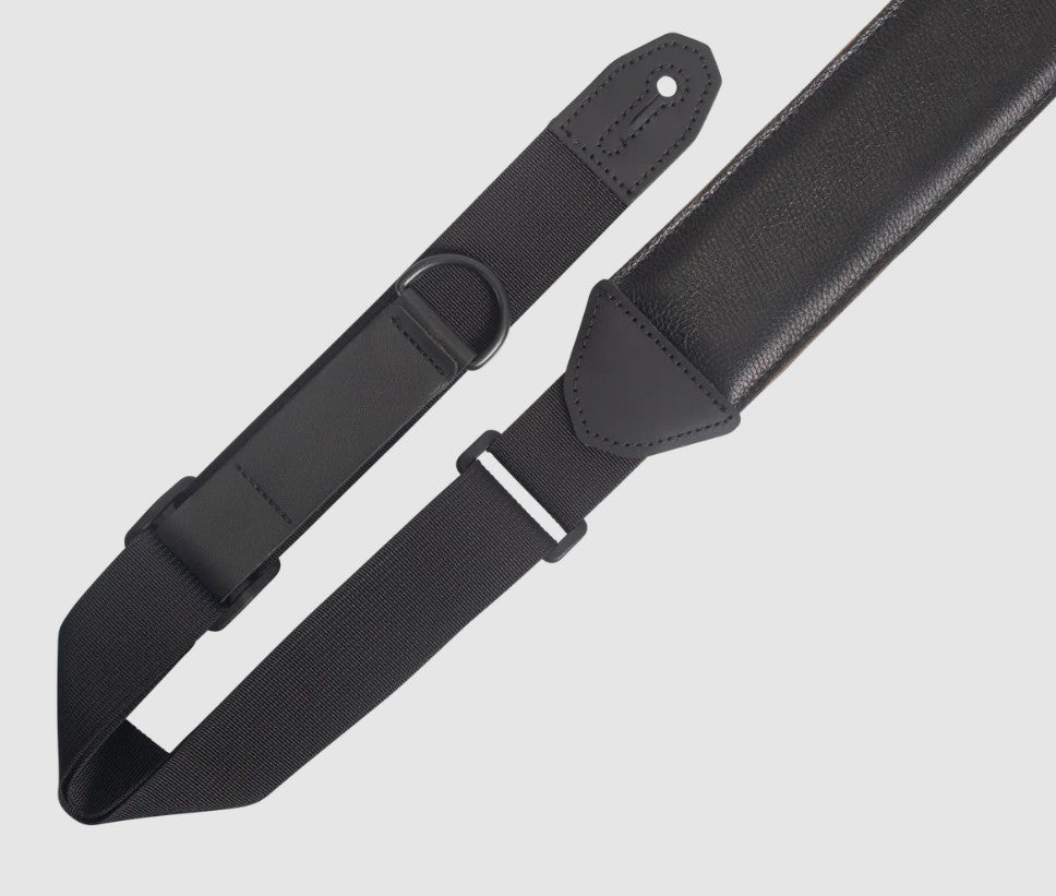 Levy's Leathers Right Height Series Guitar Strap -  MRHGS-BLK