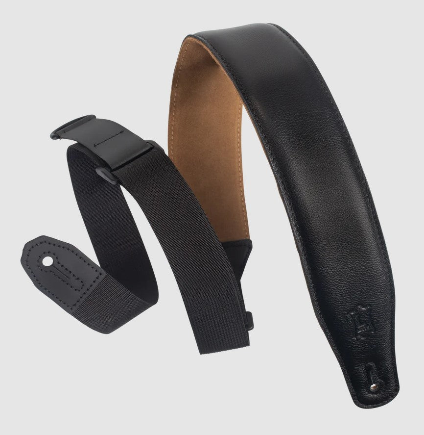 Levy's Leathers Right Height Series Guitar Strap -  MRHGS-BLK