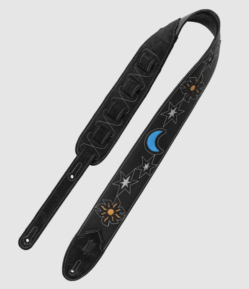 Levy's Leathers Sunbird Series - Black Sun and Moon - M4MN-BLK