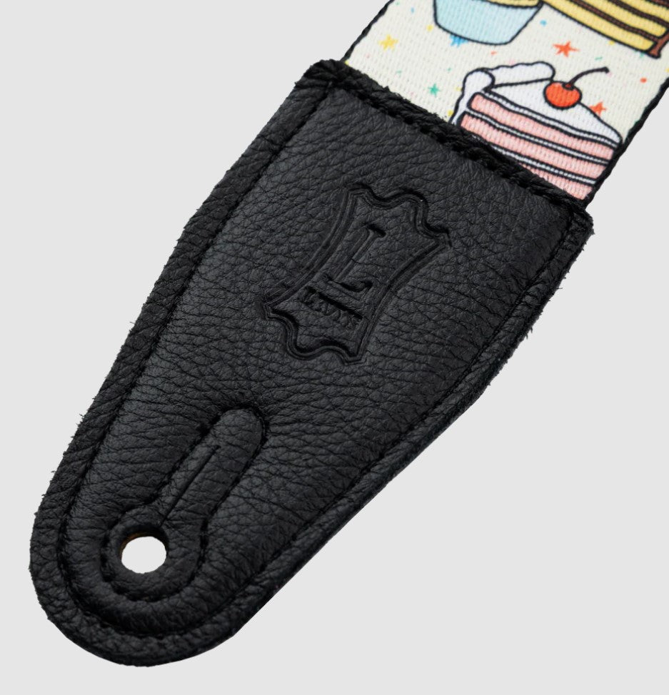 Levy's Leathers Tasty Grooves Series Guitar Strap MP2TG-004 - Desserts