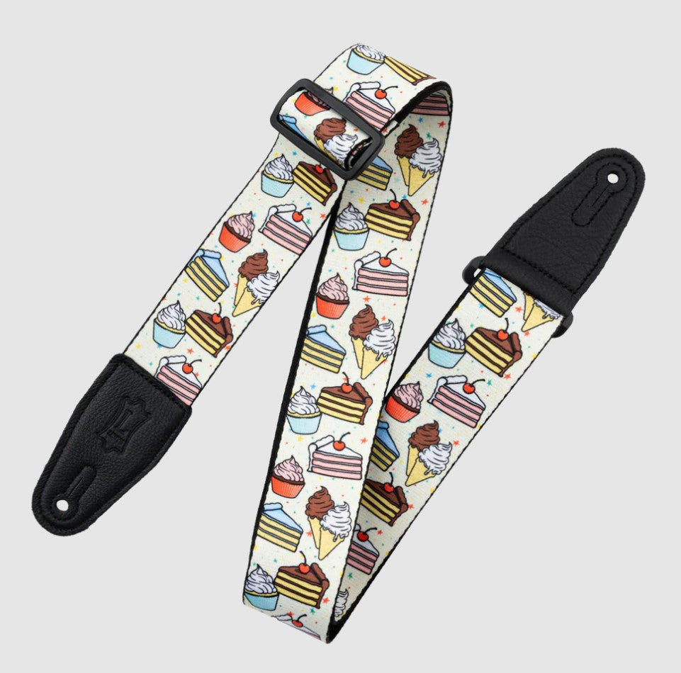 Levy's Leathers Tasty Grooves Series Guitar Strap MP2TG-004 - Desserts