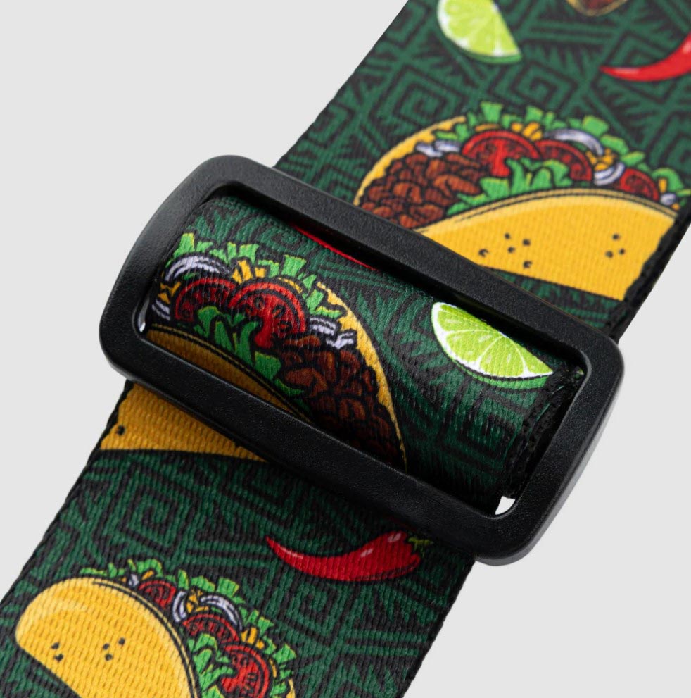 Levy's Leathers Tasty Grooves Series Guitar Strap MP2TG-005 - Tacos