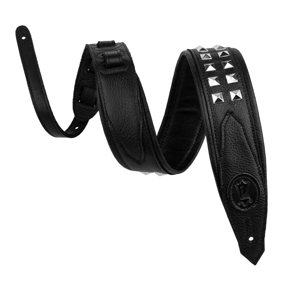 Levy's Leathers Rebel Series Guitar Strap M80GRPDX-BLK