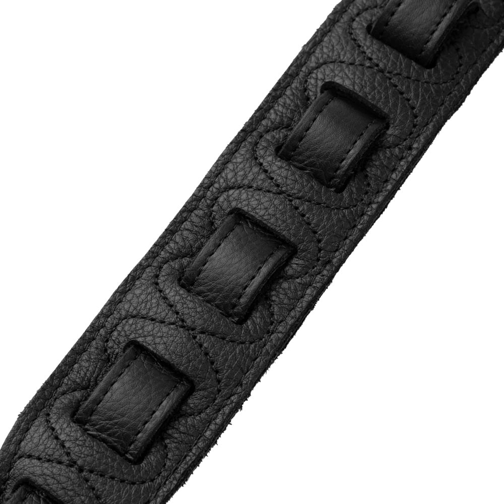 Levy's Leathers Rebel Series Guitar Strap M80GRPDX-BLK