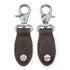 Levy's Leathers Brown Leather Purse Strap Adapters with Chrome Hardware
