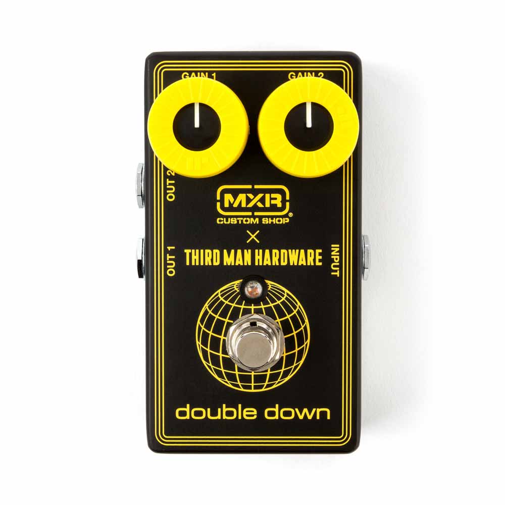MXR X Third Man Hardware Double Down Booster Pedal