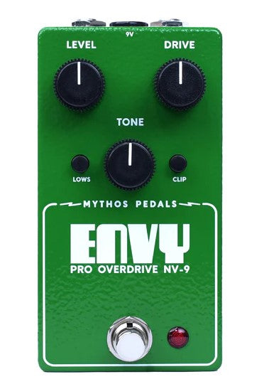 Mythos Pedals Envy Pro NV9 Overdrive Pedal