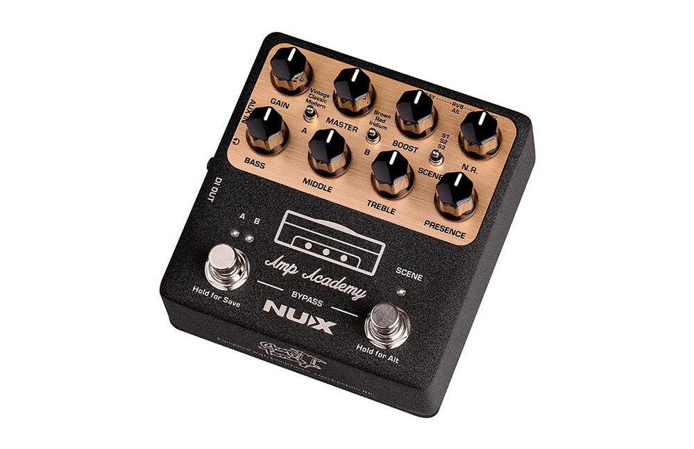 bass amp modeler pedal NUX NGS-6 Amp Academy Amp Modeler/IR Pedal