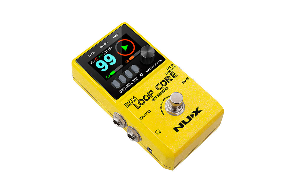 NUX Loop Core Stereo Looper Pedal