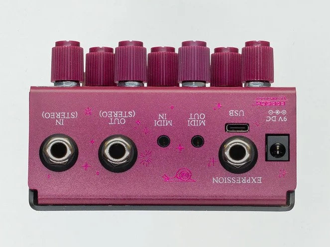 midi reverb pedal Old Blood Noise Endeavors Sunlight Stereo Reverb Effects Pedal Maroon 197881475956