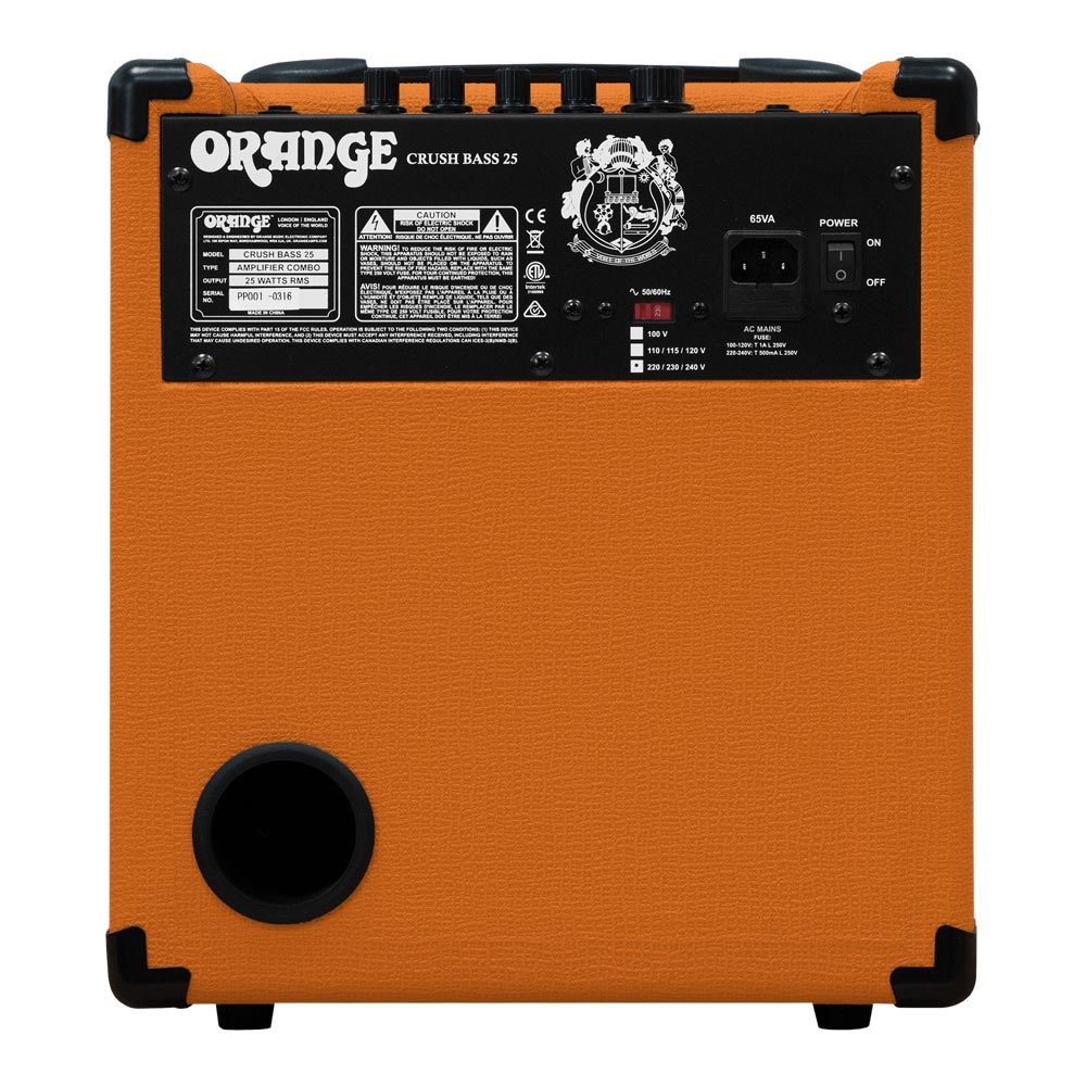 Orange Crush Bass 25 Bass Guitar Amplifier