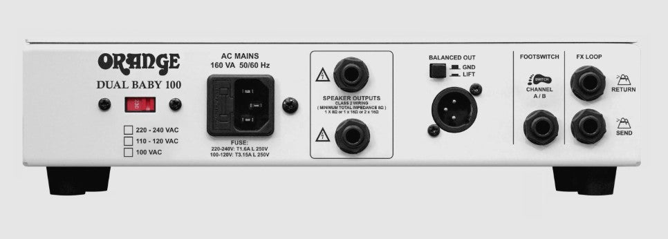 Orange Dual Baby 100 - 100-Watt Amp Head