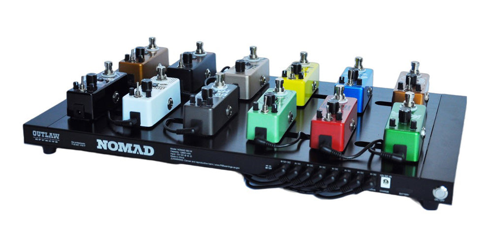 Outlaw Effects NOMAD-ISO-M Rechargeable Powered Pedal Board